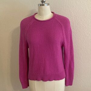Ralph Lauren Fuchsia Roll Neck Sweater